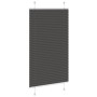 Estor Plisado negro 75x150 cm Tela Ancho 74,4 cm Poliéster de , Persianas y estores - Ref: Foro24-4015138, Precio: 22,45 €, D...