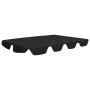 Dosel de repuesto columpio de jardín negro 150/130x105/70 cm de vidaXL, Cubiertas para carpas y cenadores - Ref: Foro24-31210...
