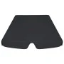 Dosel de repuesto columpio de jardín negro 150/130x105/70 cm de vidaXL, Cubiertas para carpas y cenadores - Ref: Foro24-31210...