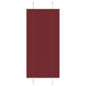 Estor Plisado rojo burdeos 65x100 cm Tela Ancho 64,4 cm de , Persianas y estores - Ref: Foro24-4015221, Precio: 18,60 €, Desc...
