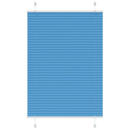 Estor Plisado azul 90x150 cm Tela Ancho 89,4 cm Poliéster de , Persianas y estores - Ref: Foro24-4015192, Precio: 18,31 €, De...