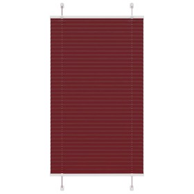 Estor Plisado rojo burdeos 75x100 cm Tela Ancho 74,4 cm de , Persianas y estores - Ref: Foro24-4015223, Precio: 19,94 €, Desc...