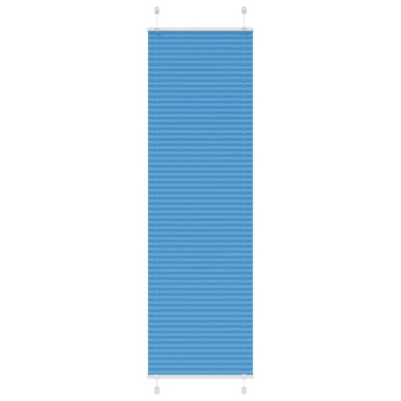 Estor Plisado azul 55x200 cm Tela Ancho 54,4 cm Poliéster de , Persianas y estores - Ref: Foro24-4015202, Precio: 20,09 €, De...
