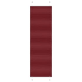 Estor Plisado rojo burdeos 60x200 cm Tela Ancho 59,4 cm de , Persianas y estores - Ref: Foro24-4015254, Precio: 20,01 €, Desc...