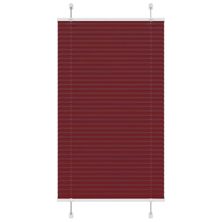 Estor Plisado rojo burdeos 75x150 cm Tela Ancho 74,4 cm de , Persianas y estores - Ref: Foro24-4015240, Precio: 18,71 €, Desc...