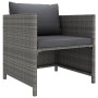 Set de muebles de jardín 8 pzas y cojines ratán sintético gris de vidaXL, Conjuntos de jardín - Ref: Foro24-3059769, Precio: ...