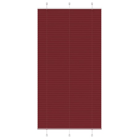 Estor Plisado rojo burdeos 105x200 cm Tela Ancho 104,4 cm de , Persianas y estores - Ref: Foro24-4015263, Precio: 21,77 €, De...