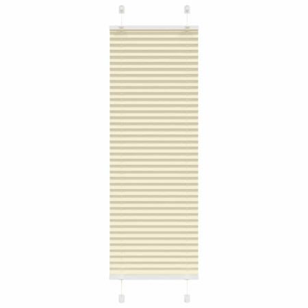 Estor Plisado crema 45x100 cm Tela Ancho 44,4 cm Poliéster de , Persianas y estores - Ref: Foro24-4015268, Precio: 17,69 €, D...