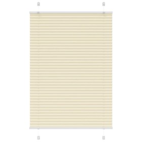 Estor Plisado crema 100x150 cm Tela Ancho 99,4 cm Poliéster de , Persianas y estores - Ref: Foro24-4015296, Precio: 15,33 €, ...