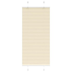 Estor Plisado crema 65x150 cm Tela Ancho 64,4 cm Poliéster de , Persianas y estores - Ref: Foro24-4015289, Precio: 20,81 €, D...