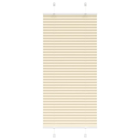 Estor Plisado crema 65x150 cm Tela Ancho 64,4 cm Poliéster de , Persianas y estores - Ref: Foro24-4015289, Precio: 20,81 €, D...