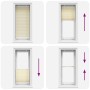Estor Plisado crema 65x150 cm Tela Ancho 64,4 cm Poliéster de , Persianas y estores - Ref: Foro24-4015289, Precio: 20,81 €, D...