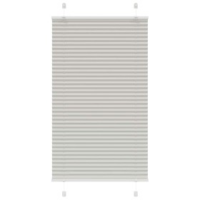 Estor Plisado gris claro 70x100 cm Tela Ancho 69,4 cm Poliéster de , Persianas y estores - Ref: Foro24-4015324, Precio: 15,69...