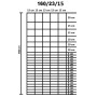 Valla de jardín de acero galvanizado plateado 50x1,6 m de vidaXL, Paneles de vallas - Ref: Foro24-149511, Precio: 146,07 €, D...