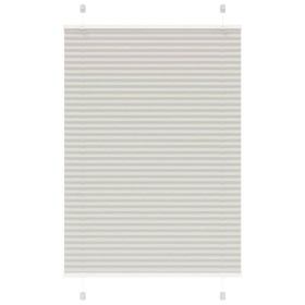 Estor Plisado gris claro 100x150 cm Tela Ancho 99,4cm Poliéster de , Persianas y estores - Ref: Foro24-4015347, Precio: 18,96...