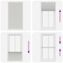 Estor Plisado gris claro 110x200 cm Tela Ancho 109,4 cm de , Persianas y estores - Ref: Foro24-4015366, Precio: 35,04 €, Desc...