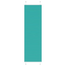 Estor Plisado verde petróleo 65x200 cm Tela Ancho 64,4 cm de , Persianas y estores - Ref: Foro24-4015408, Precio: 20,90 €, De...