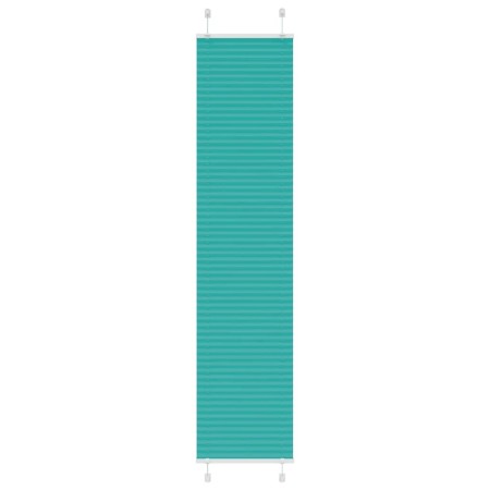 Estor Plisado verde petróleo 40x200 cm Tela Ancho 39,4 cm de , Persianas y estores - Ref: Foro24-4015403, Precio: 16,19 €, De...