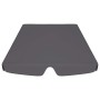 Dosel de repuesto columpio jardín antracita 188/168x145/110 cm de vidaXL, Cubiertas para carpas y cenadores - Ref: Foro24-312...