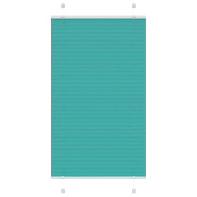 Estor Plisado verde petróleo 75x150 cm Tela Ancho 74,4 cm de , Persianas y estores - Ref: Foro24-4015393, Precio: 17,12 €, De...