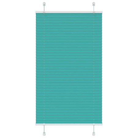 Estor Plisado verde petróleo 75x150 cm Tela Ancho 74,4 cm de , Persianas y estores - Ref: Foro24-4015393, Precio: 17,12 €, De...