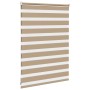 Estor cebra marrón arena tejido ancho 105,9 cm poliéster de , Persianas y estores - Ref: Foro24-4014523, Precio: 24,93 €, Des...