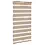 Estor cebra marrón arena tejido ancho 70,9 cm poliéster de , Persianas y estores - Ref: Foro24-4014516, Precio: 21,80 €, Desc...