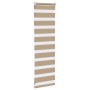 Estor cebra marrón arena tejido ancho 35,9 cm poliéster de , Persianas y estores - Ref: Foro24-4014509, Precio: 17,48 €, Desc...