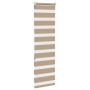 Estor cebra marrón arena tejido ancho 35,9 cm poliéster de , Persianas y estores - Ref: Foro24-4014535, Precio: 19,63 €, Desc...