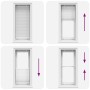 Estor Plisado blanco 55x100 cm Tela Ancho 54,4 cm Poliéster de , Persianas y estores - Ref: Foro24-4015474, Precio: 19,53 €, ...