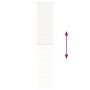 Estor cebra beige mármol tejido ancho 40,9 cm poliéster de , Persianas y estores - Ref: Foro24-4014692, Precio: 22,02 €, Desc...