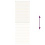 Estor cebra beige mármol tejido ancho 75,9 cm poliéster de , Persianas y estores - Ref: Foro24-4014673, Precio: 26,12 €, Desc...