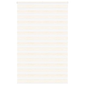 Estor cebra beige mármol tejido ancho 140,9 cm poliéster de , Persianas y estores - Ref: Foro24-4014686, Precio: 31,41 €, Des...