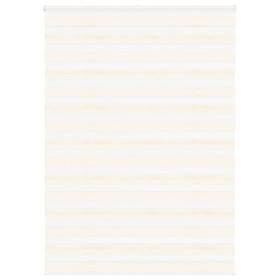 Estor cebra beige mármol tejido ancho 155,9 cm poliéster de , Persianas y estores - Ref: Foro24-4014715, Precio: 39,37 €, Des...