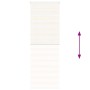 Estor cebra beige mármol tejido ancho 75,9 cm poliéster de , Persianas y estores - Ref: Foro24-4014699, Precio: 25,91 €, Desc...