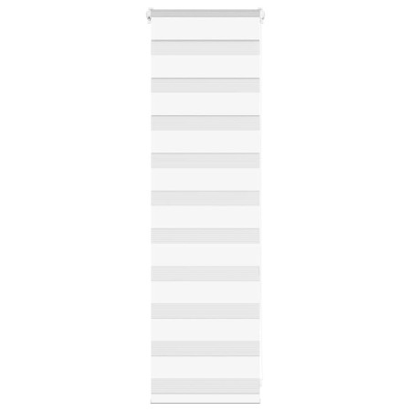 Estor cebra blanco 40x100 cm tejido ancho 35,9 cm poliéster de , Persianas y estores - Ref: Foro24-4014717, Precio: 17,84 €, ...