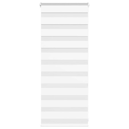 Estor cebra blanco 55x100 cm tejido ancho 50,9 cm poliéster de , Persianas y estores - Ref: Foro24-4014720, Precio: 24,07 €, ...