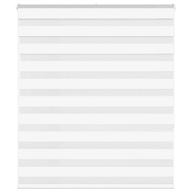 Estor cebra blanco 135x150 cm tejido ancho 130,9 cm poliéster de , Persianas y estores - Ref: Foro24-4014762, Precio: 28,14 €...