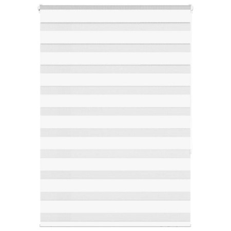 Estor cebra blanco 110x150 cm tejido ancho 105,9 cm poliéster de , Persianas y estores - Ref: Foro24-4014757, Precio: 35,65 €...