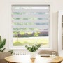 Estor cebra blanco 100x150 cm tejido ancho 95,9 cm poliéster de , Persianas y estores - Ref: Foro24-4014755, Precio: 29,33 €,...