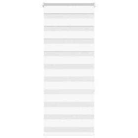 Estor cebra blanco 65x150 cm tejido ancho 60,9 cm poliéster de , Persianas y estores - Ref: Foro24-4014748, Precio: 27,25 €, ...