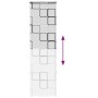 Estor enrollable para ducha con casete 80x240cm tela ancho 76cm de , Persianas y estores - Ref: Foro24-4015043, Precio: 20,57...