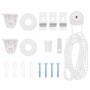 Estor enrollable para ducha con casete 140x240 cm tela ancho de , Persianas y estores - Ref: Foro24-4015060, Precio: 22,45 €,...