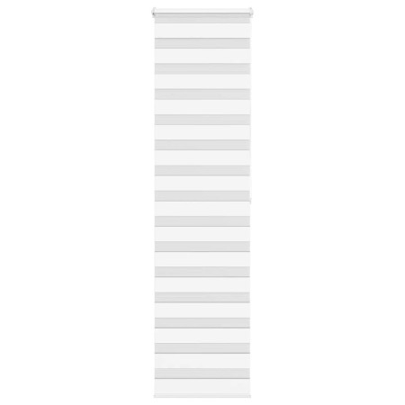 Estor cebra blanco 65x200 cm tejido ancho 60,9 cm poliéster de , Persianas y estores - Ref: Foro24-4014774, Precio: 22,58 €, ...