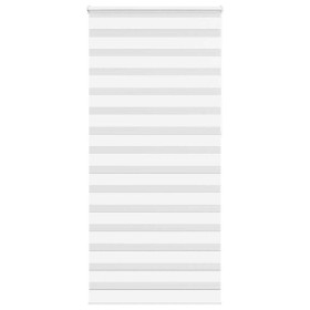 Estor cebra blanco 100x230 cm tejido ancho 95,9 cm poliéster de , Persianas y estores - Ref: Foro24-4014807, Precio: 31,19 €,...