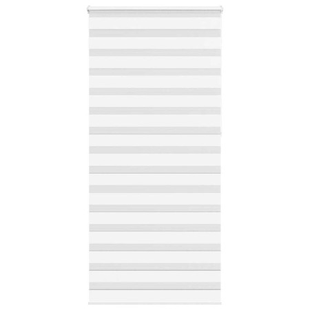 Estor cebra blanco 100x230 cm tejido ancho 95,9 cm poliéster de , Persianas y estores - Ref: Foro24-4014807, Precio: 31,19 €,...
