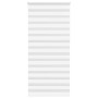 Estor cebra blanco 100x230 cm tejido ancho 95,9 cm poliéster de , Persianas y estores - Ref: Foro24-4014807, Precio: 31,19 €,...
