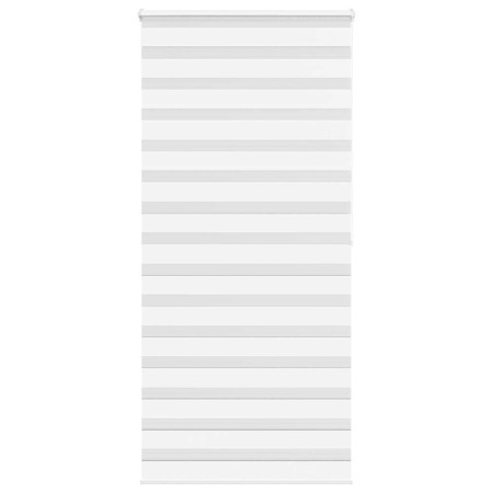 Estor cebra blanco 100x200 cm tejido ancho 95,9 cm poliéster de , Persianas y estores - Ref: Foro24-4014781, Precio: 31,39 €,...