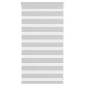 Estor cebra gris claro 80x100cm tejido ancho 75,9 cm poliéster de , Persianas y estores - Ref: Foro24-4014413, Precio: 17,36 ...
