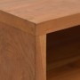 Mueble de TV madera maciza de teca 110x30x40 cm de vidaXL, Muebles TV - Ref: Foro24-326119, Precio: 178,32 €, Descuento: %